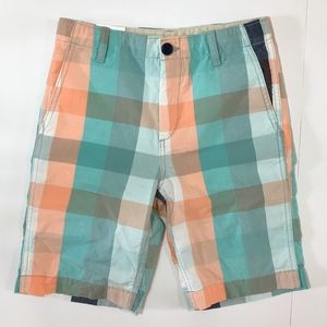 NWT Gap Plaid Boys Shorts size 10